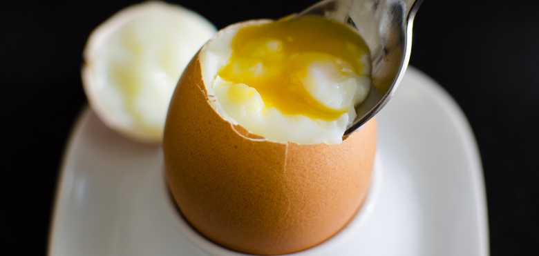 Яйца отварные по № 453 (Яйца всмятку)