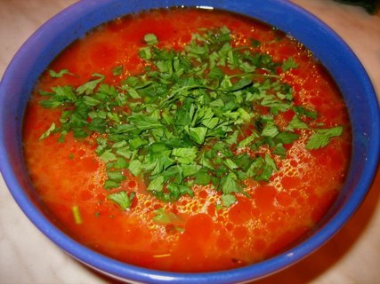 Суп с крупой и томатом по № 238