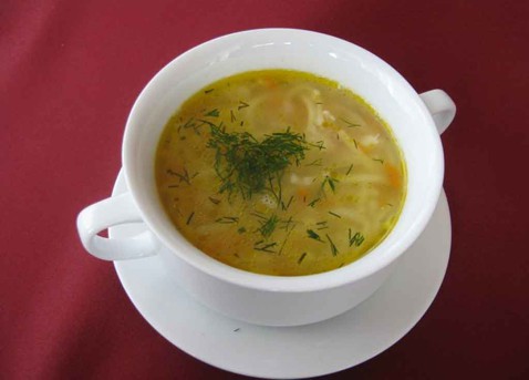 Суп с макаронными изделиями по № 233